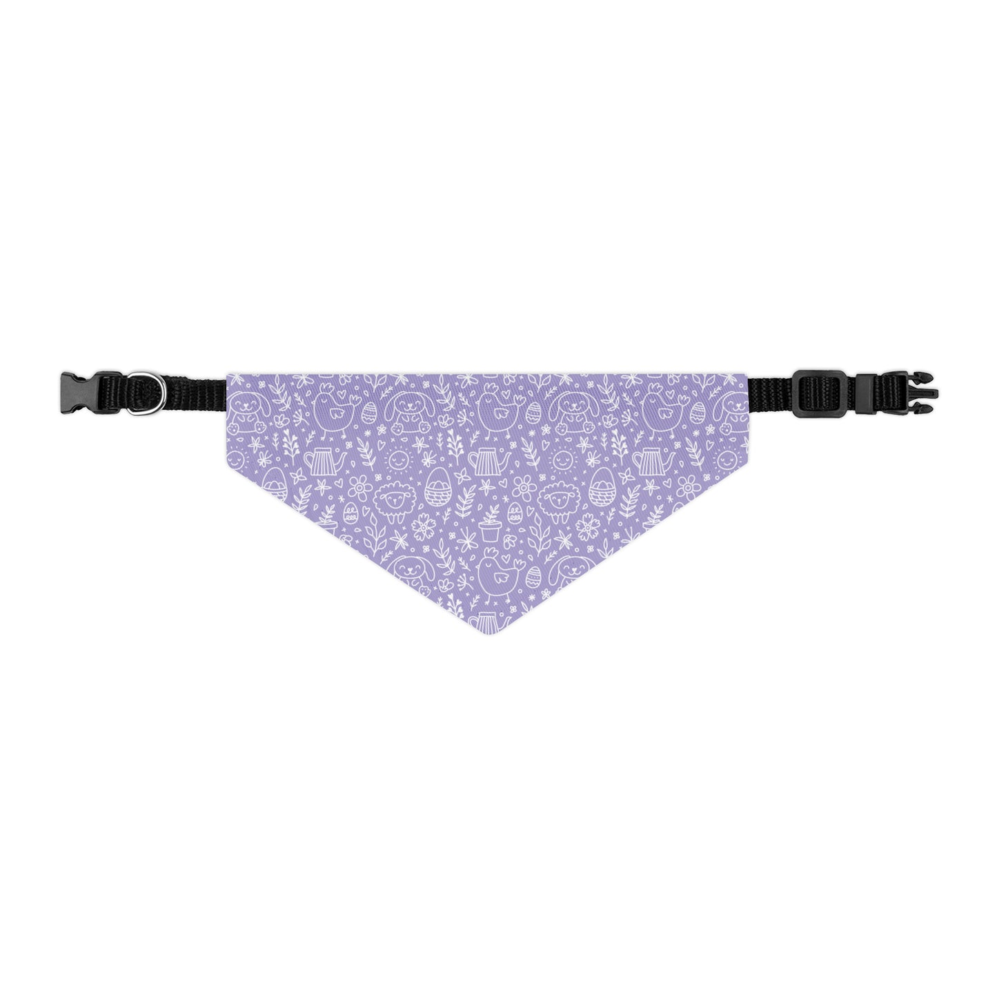 Lilac Easter - Pet Bandana Collar