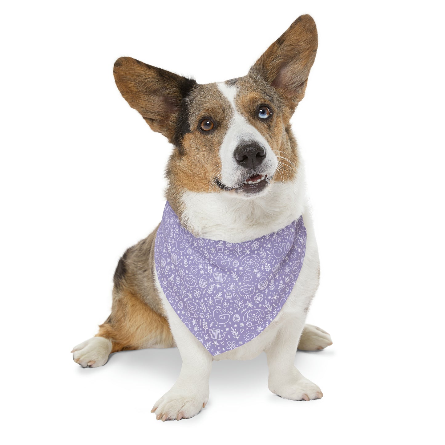 Lilac Easter - Pet Bandana Collar