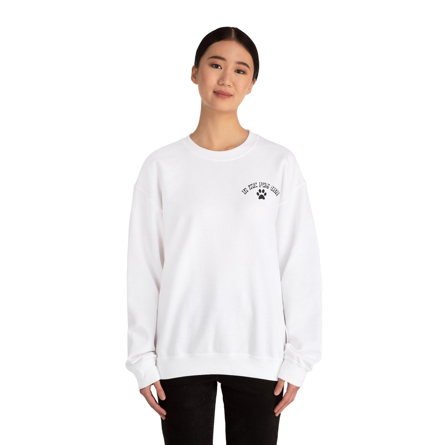 IN My Pug Era - Unisex Sweatshirt (black letters)