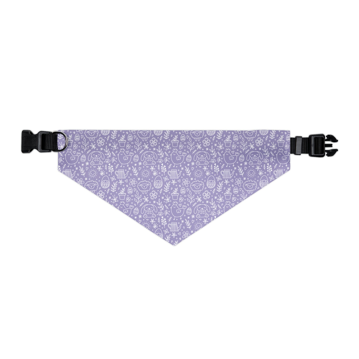 Lilac Easter - Pet Bandana Collar