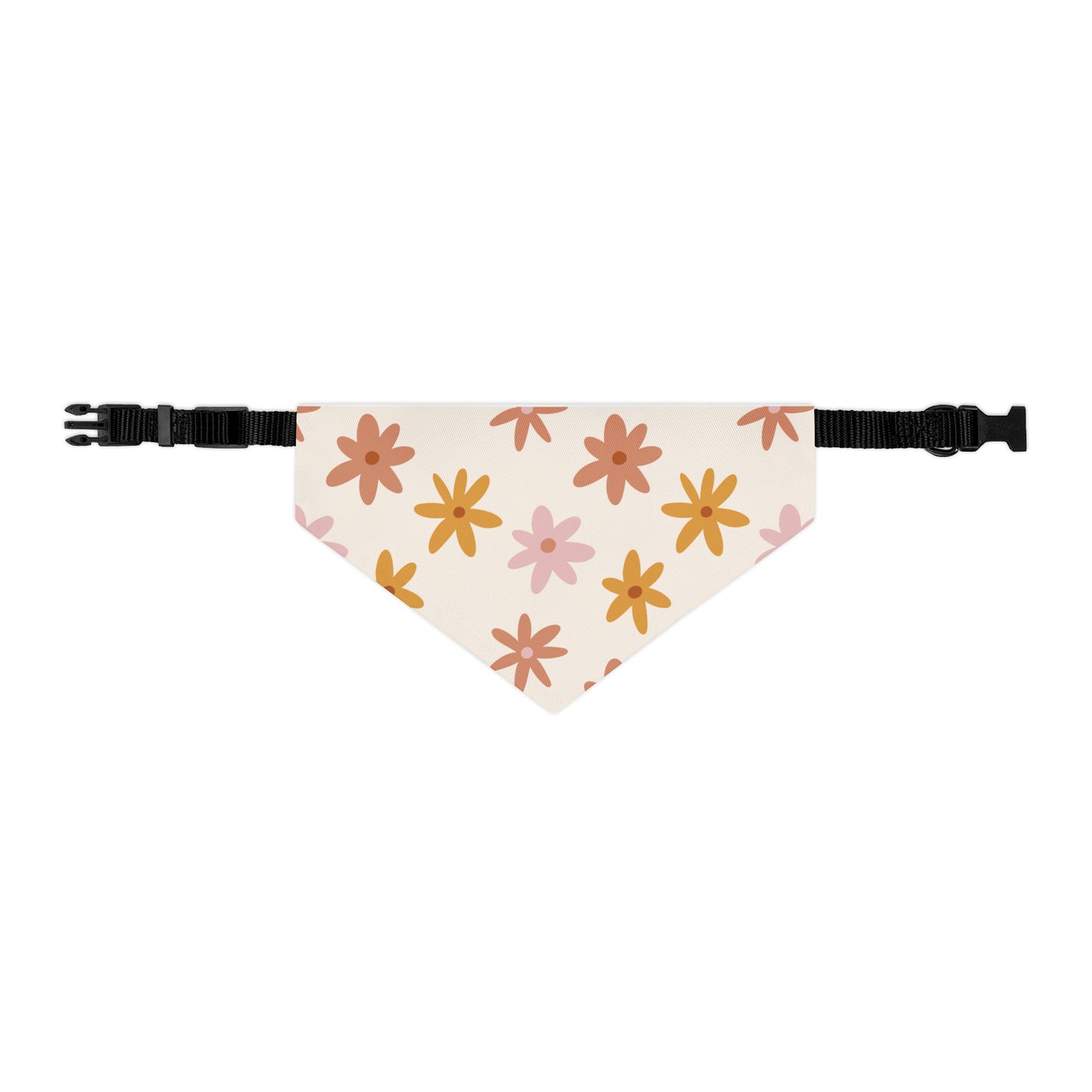 Retro Flower - Pet Bandana Collar