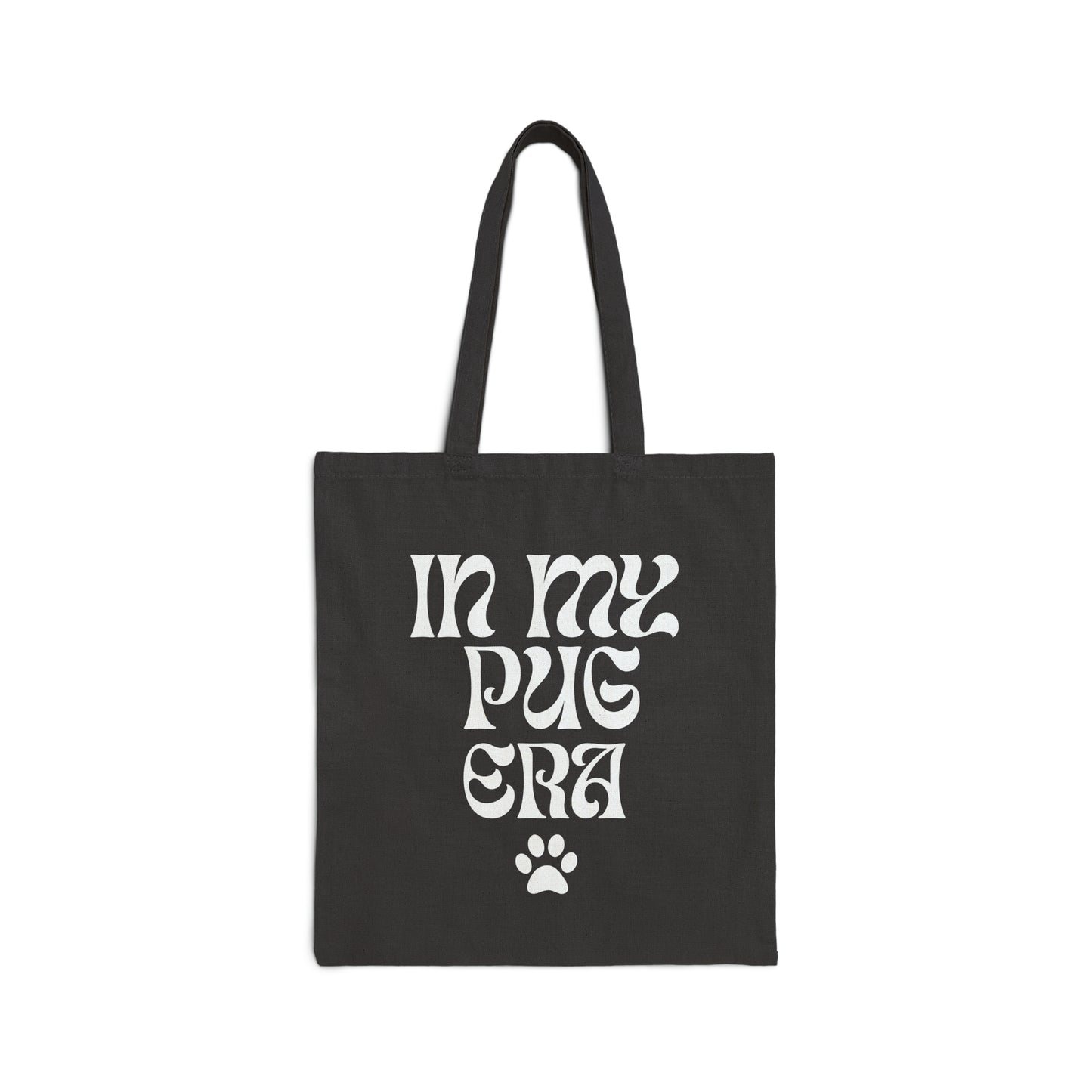 In My Pug Era - Black Tote Bag