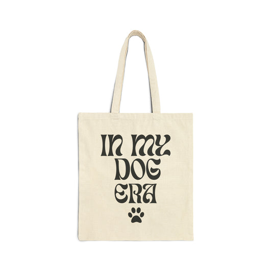 In My Dog Era - Natural Tote Bag (Black)