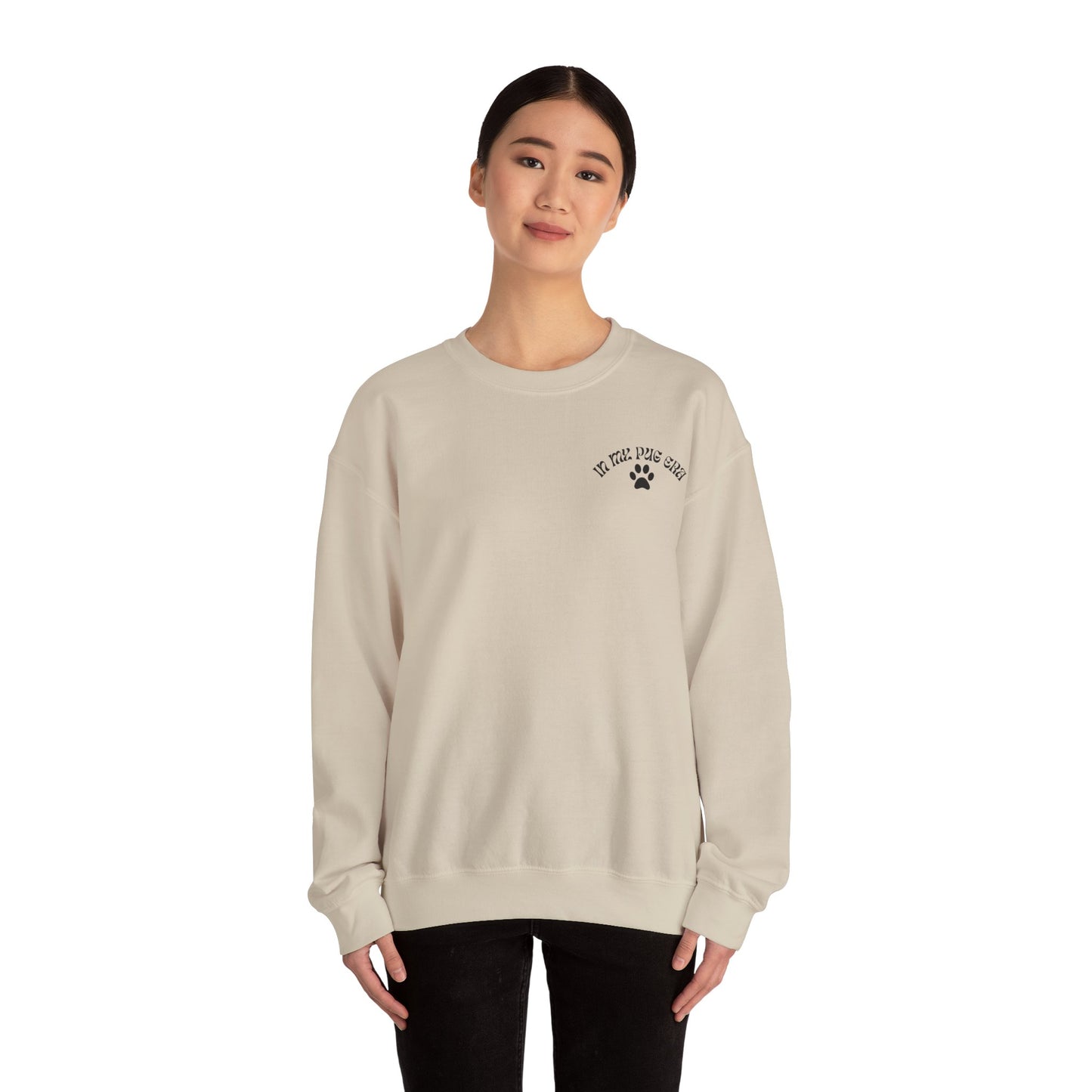 IN My Pug Era - Unisex Sweatshirt (black letters)