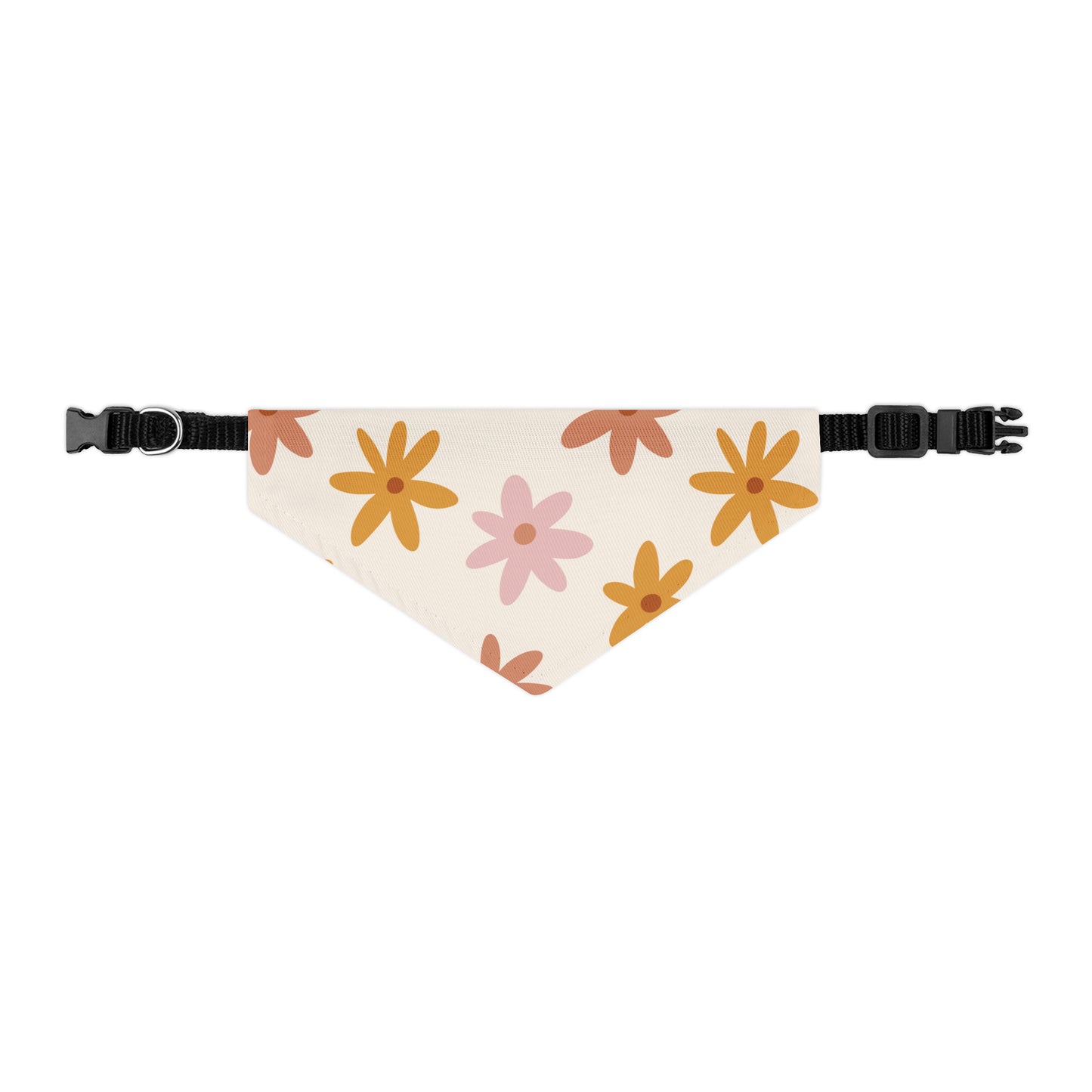 Retro Flower - Pet Bandana Collar