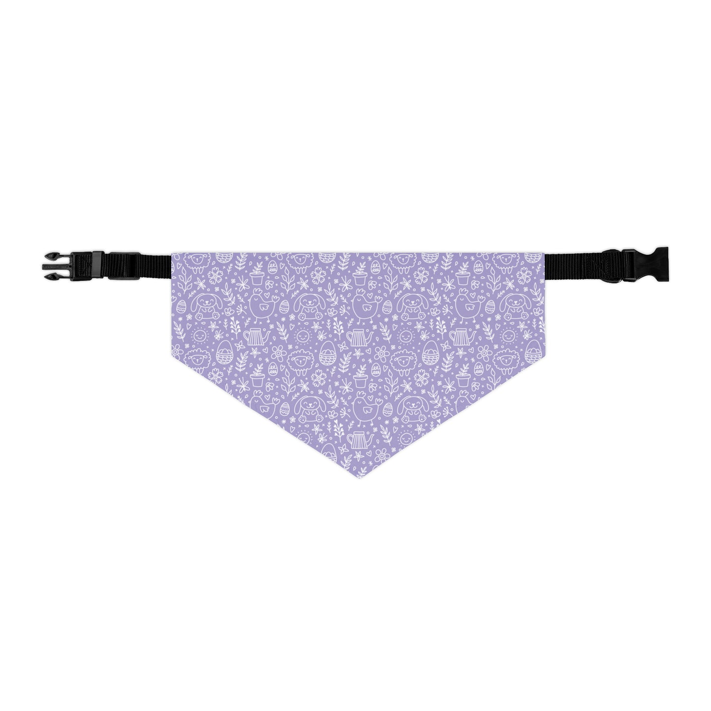 Lilac Easter - Pet Bandana Collar